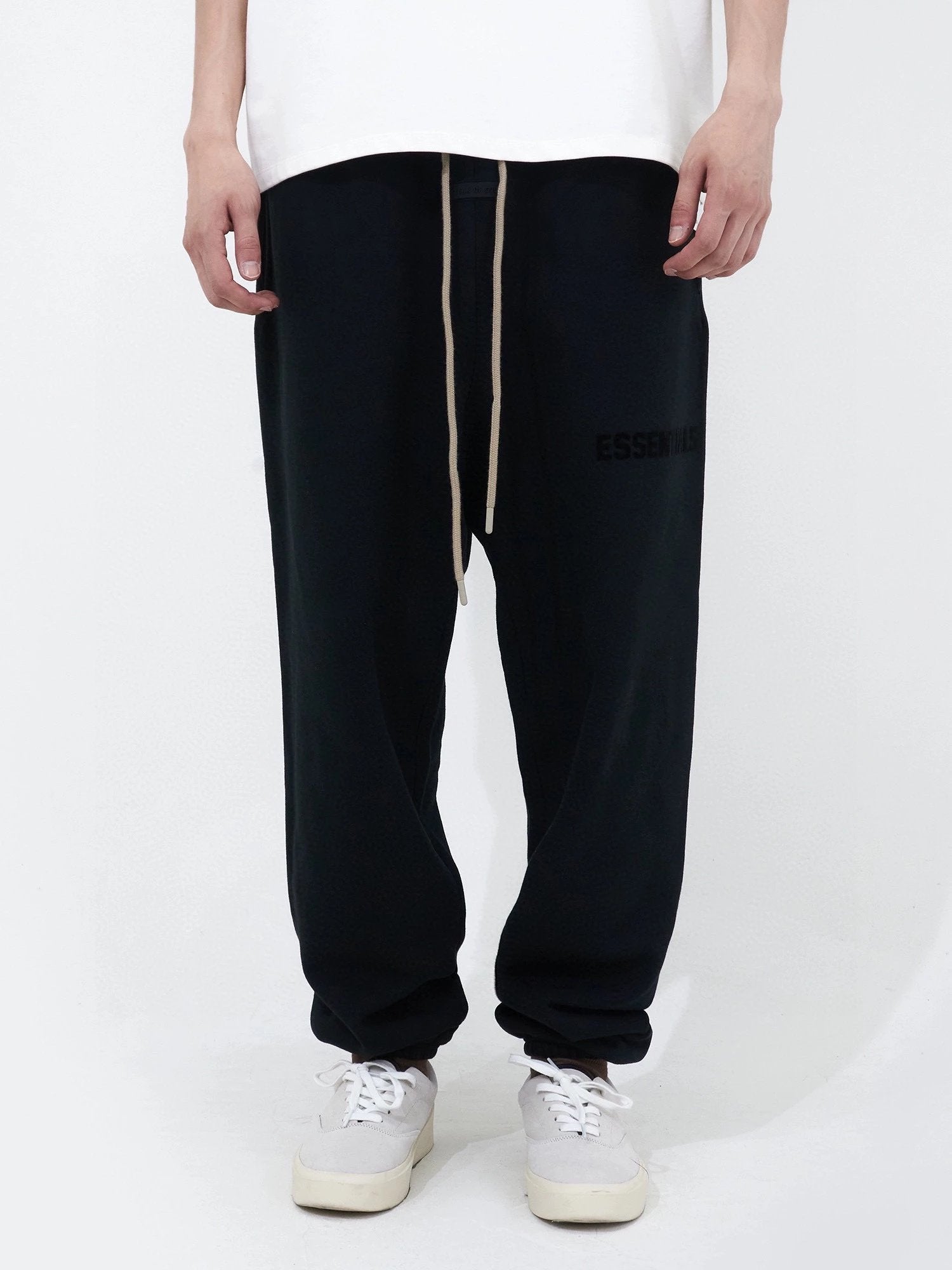 ESSENTIALS Sweatpants Top Version Autumn Men's and Women's Same Casual Sports Trousers Sweatpants Pants