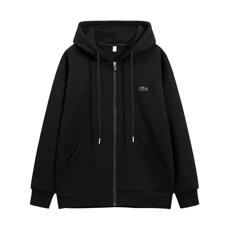 Lacoste Hoodie Autumn and Winter Leisure Fashion Hooded Sweatshirt（P-0049）