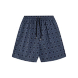 Chrome Hearts Shorts Allover Jacquard logo Five-point Shorts25ss New Drawstring Casual5Two-Piece Casual Sweatpants Summer Pants Unisex Pure Cotton Sweatpants