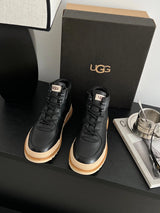 UGG Snow boots Shoes Snow Boots2024Winter New Men's Shoes Pilot Series Sheepskin Fur Integrated Warm Booties313M