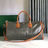 Goyard Bag Top version Original Leather New Product Croisiere50Travel Handbag Sports Bag Boeing Travel Bag50cm45cm Travel Bag Travel Bag Star Same Style Large Capacity Travel Luggage Bag Handbag Men's and Women's Bags boston45Travel Bag