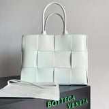 Bottega Veneta Women's Bag Top version 【Version】Arco Tote Bag Large38cm Woven Bag Large Shopping Bag Men and Women totebag One-Shoulder Crossbody Calfskin Bag Woven Suede tote Bag Mummy Bag Shopping Bag Commuter Bag Woven Bag