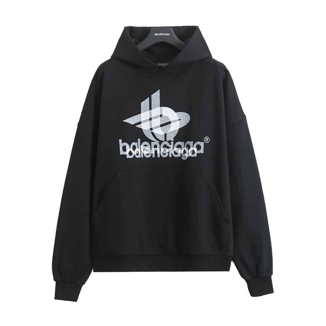 Balenciaga Hoodie 24FW Phantom Print Hooded Sweatshirt Jacket Unisex Loose Fit Versatile New Autumn Winter Collection