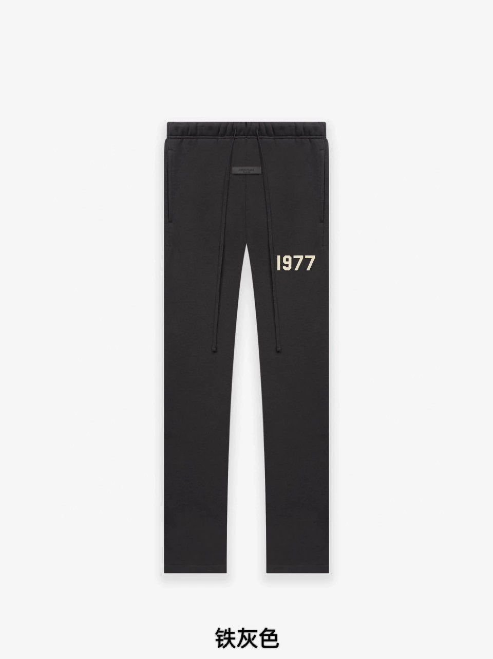 ESSENTIALS Sweatpants Top Version Multiline1977Straight-Leg Trousers High Street Loose Casual Sweatpants