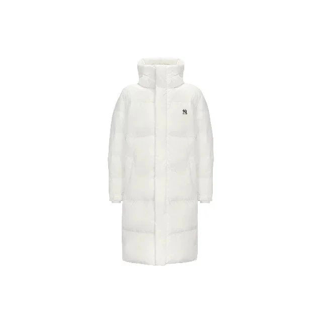 MLB Jackets MLB Down Jacket Top Version down Jacket Mid-Length Hooded Thickened Men's and Women's Same Style Baggy Coat