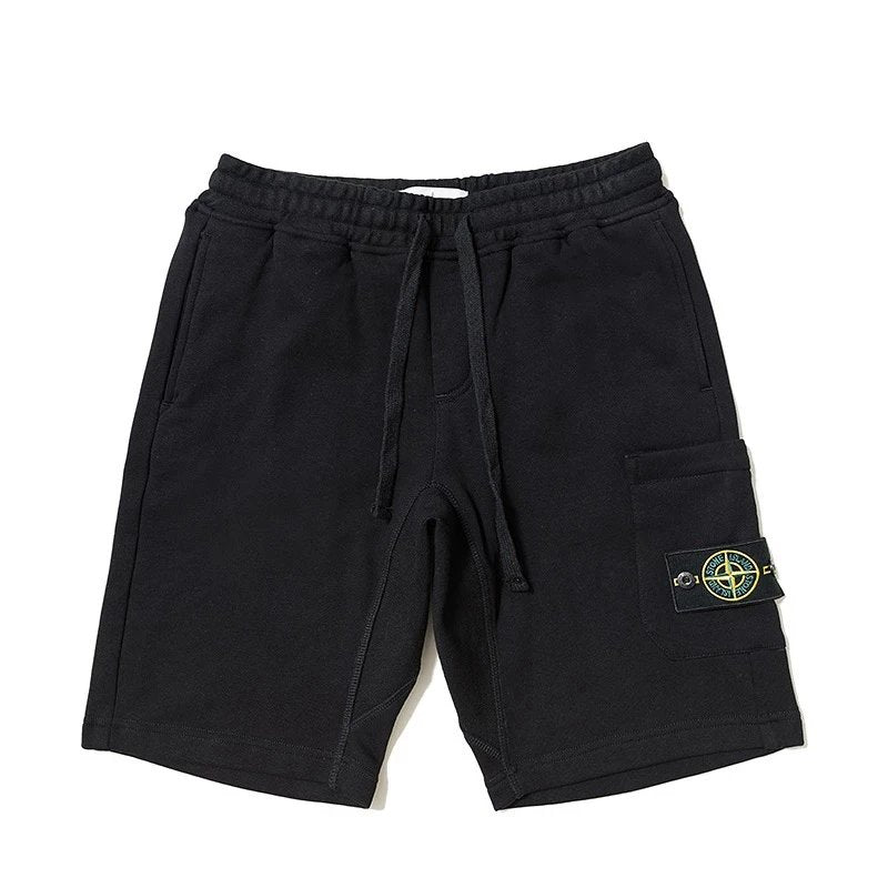 Stone Island Shorts Top Version Tooling Counter Same Style Summer Straight Shorts Casual Pure Cotton Five-Point Sports Pants for Men