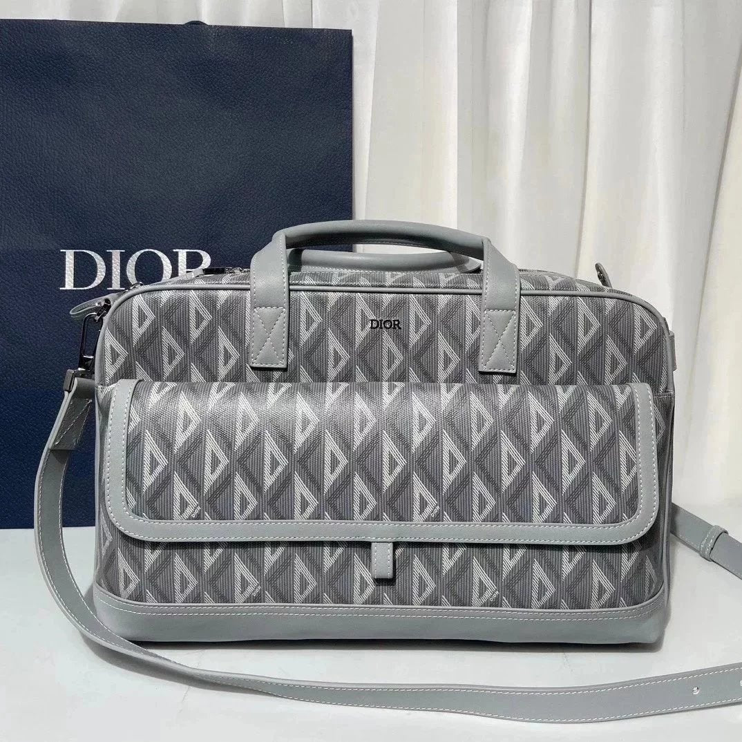 Dior Travel Bag Top version 【Super Original Factory】New This Season HitTheRoad Pet Bag Travel Bag Luggage Bag Gym Bag Portable Messenger Bag Large-Capacity Backpack Men's and Women's Bags