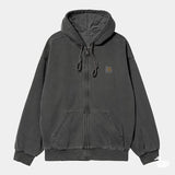 Carhartt Jackets Top Version Zipper Coat Counter Same Style Heavy New Casual Hooded Sweater Versatile Loose Hoodie Trendy Pure Cotton