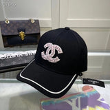 Chanel Hat High Quality New Peaked Cap New Simple Embroidery logo Baseball Cap，New Shipment，Big Brand's Same Style Super Easy to Match，Hurry up and Buy It！