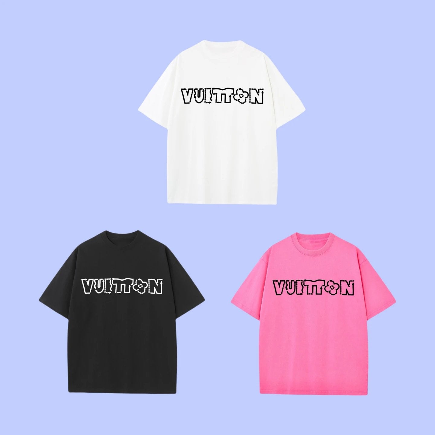 Louis Vuitton LV T-shirt Front chest arrow print logo round Neck Short Sleeve25ss New pure cotton T Unisex T-Shirt OS Loose Fit Base Shirt Top Half Sleeve T-Shirt