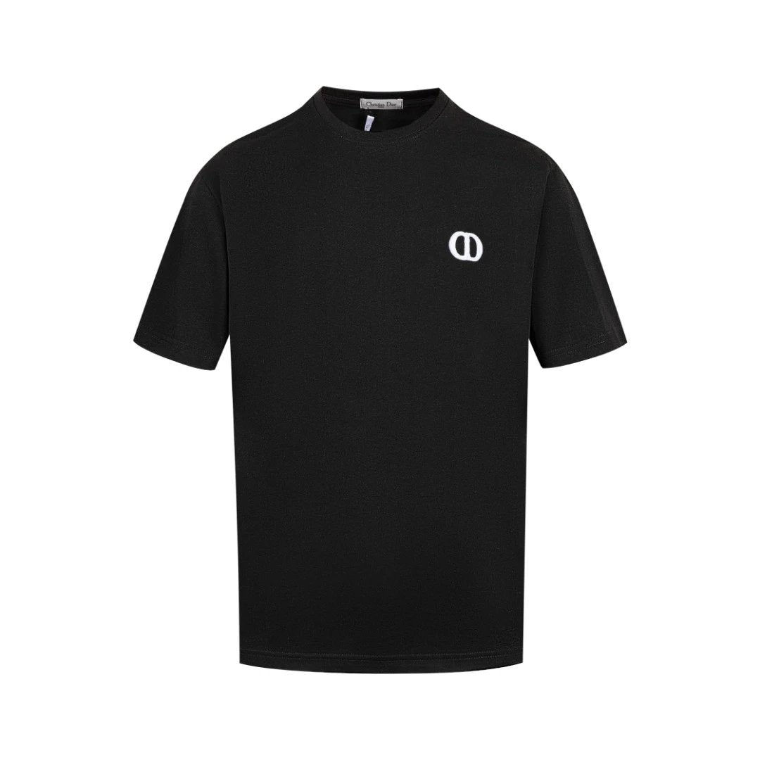 Dior T-shirt Small Letter Chest Show logo round Neck Short Sleeve25ss New pure cotton T Unisex T-Shirt OS Loose Fit Base Shirt Top Half Sleeve T-Shirt