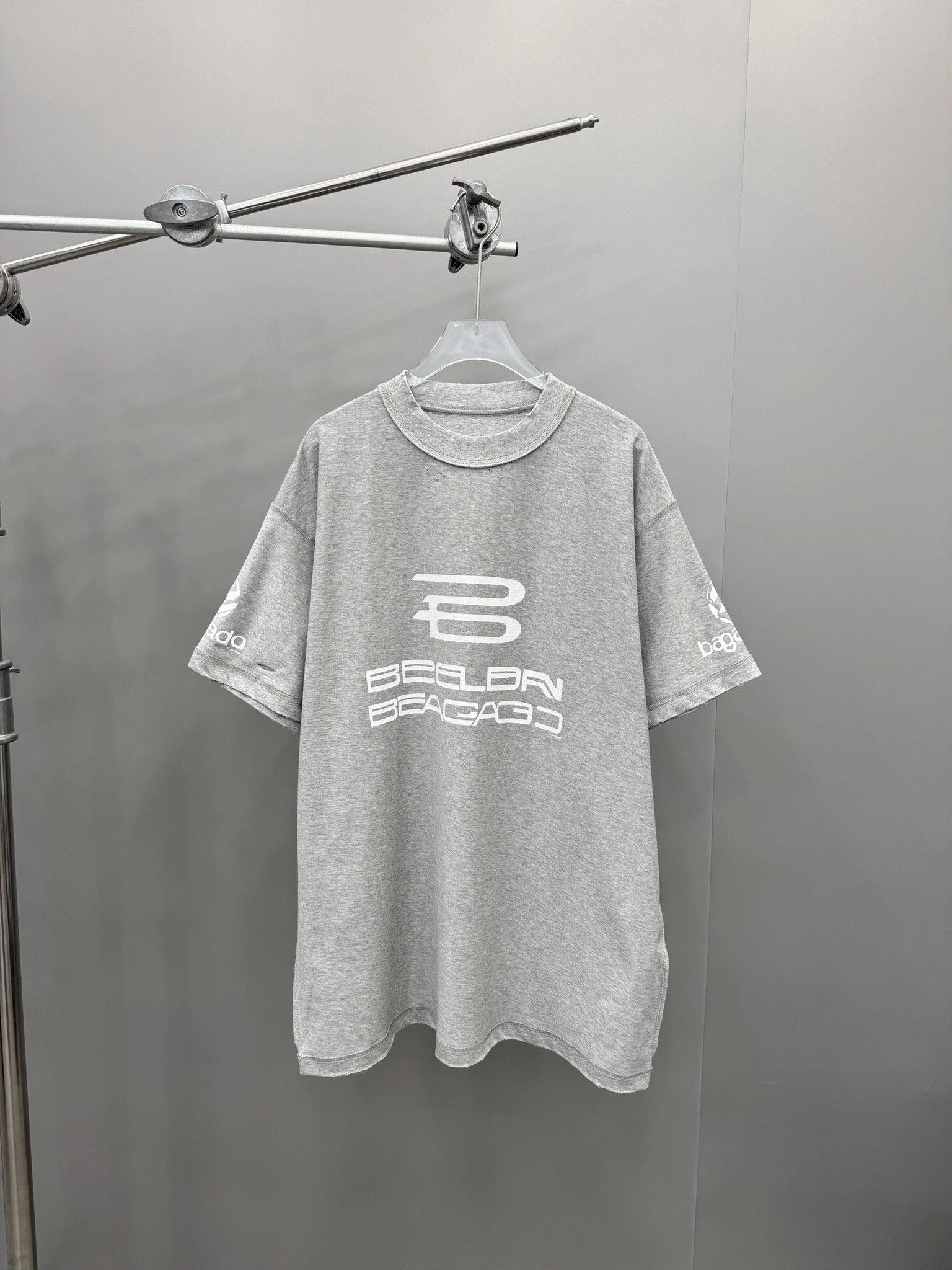 Balenciaga T-shirt AI Design Logo Printed Short Sleeve AIGENERATED Series Round Neck Short Sleeve25ss New pure cotton T Unisex T-Shirt OS Loose Fit Base Shirt Top T-Shirt Short Sleeve