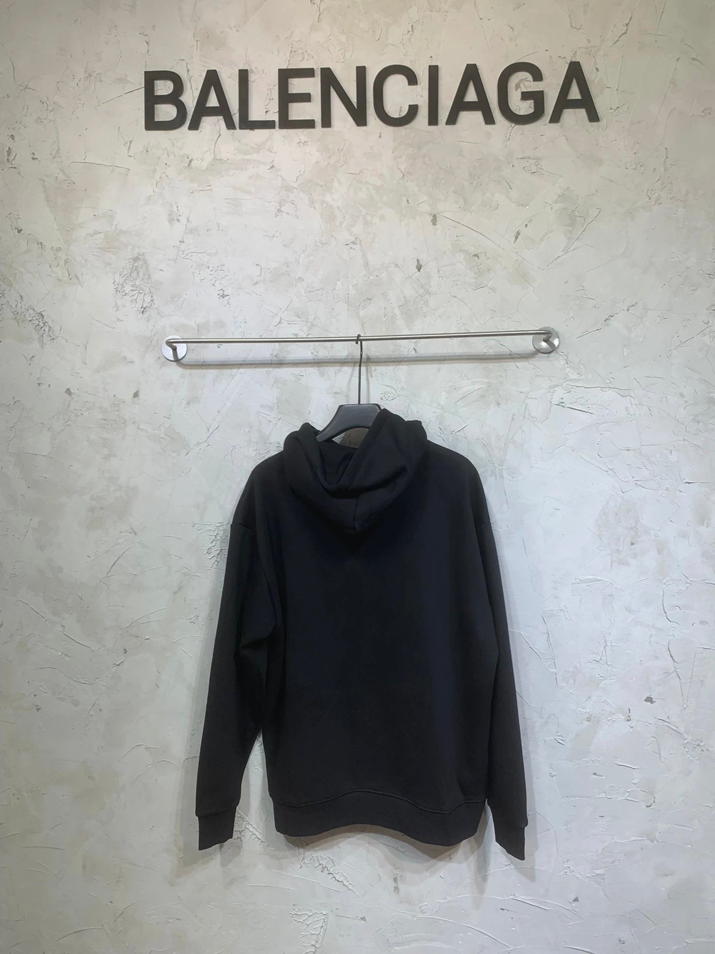 Balenciaga Hoodie Fleece-Lined Thickened wifi520Limited Edition Hooded Sweatshirt Jacket Top Unisex Sports Casual Loose Fit Versatile