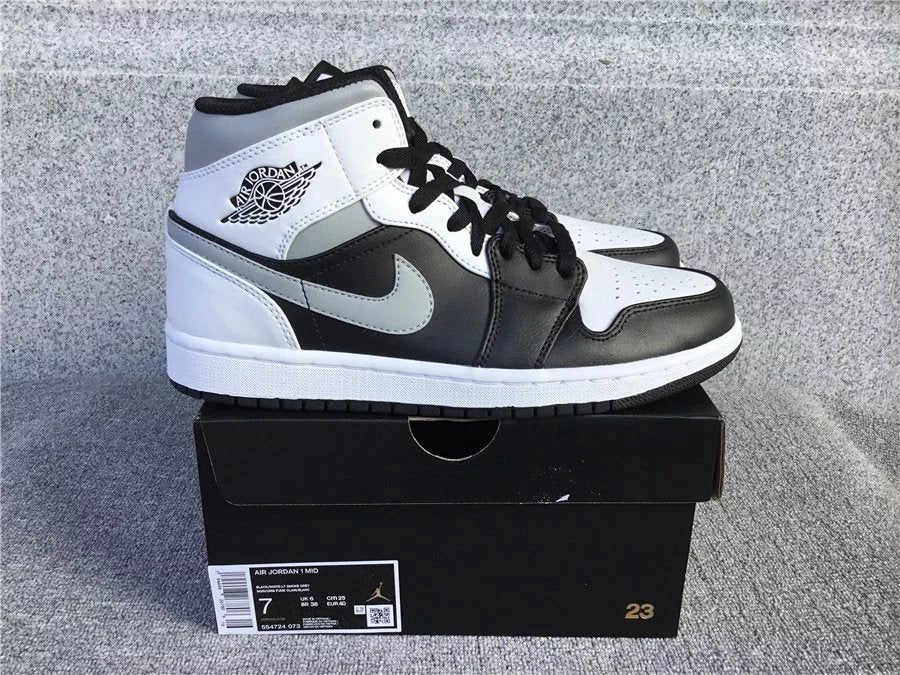 Air Jordan 1 Mid shoes New All-Match Trendy Men's Casual Sports Shoes