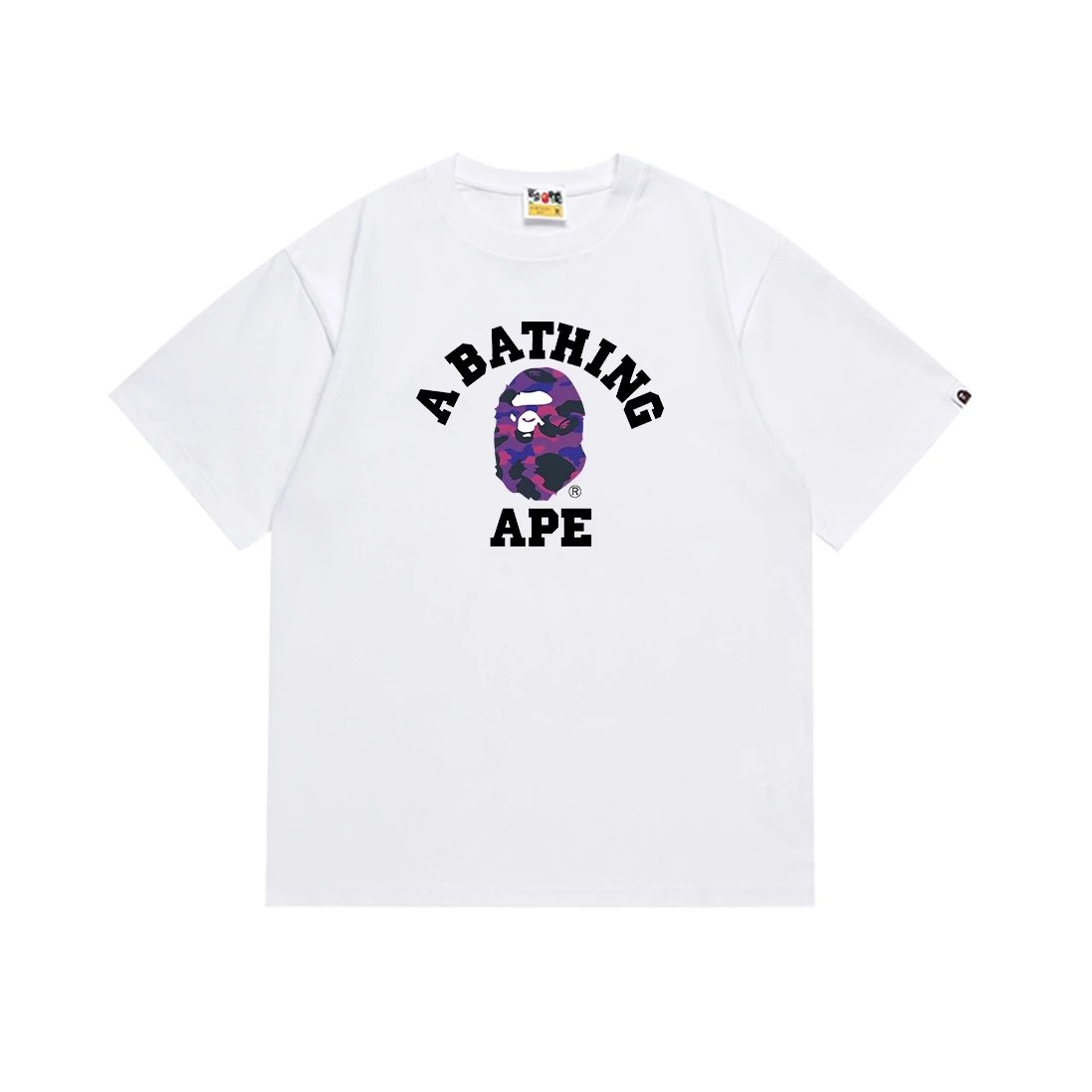 Bape T-shirt Fashion Brand Simple Fashion All-Matching T T-shirt DD