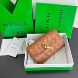 Bottega Veneta Men's Bag Top version 【Super Original Leather】24New Amdiamo Zipper Card Holder Multifunctional Wallet Women's Coin Purse Ladies Card Holder Card Case Zipper Wallet Folding Wallet Multifunctional Card Holder Bag