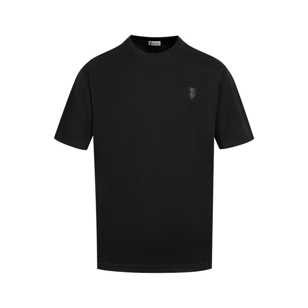 Burberry T-shirt Classic Shield on the Chest B Letter Embroidery logo round Neck Short Sleeve25ss New Pure Cotton Unisex Style T Casual T-Shirt Base Layer Shirt OS Loose Fit Half Sleeve Top Plus Size