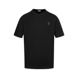 Burberry T-shirt Classic Shield on the Chest B Letter Embroidery logo round Neck Short Sleeve25ss New Pure Cotton Unisex Style T Casual T-Shirt Base Layer Shirt OS Loose Fit Half Sleeve Top Plus Size