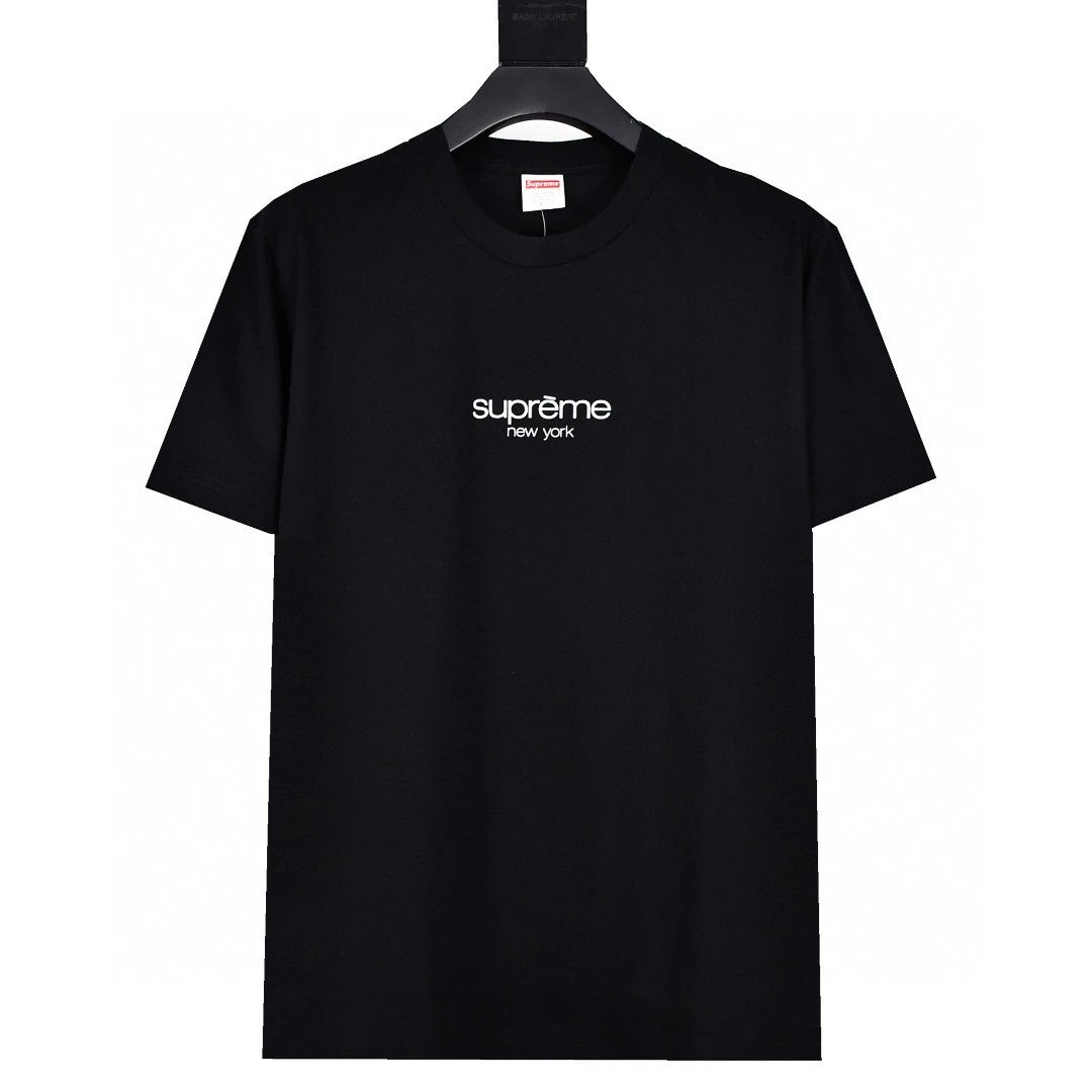 Supreme T-shirt Top Version Short Sleeve T T-shirt Men's Summer Trendy Women's New Loose Half-Sleeve Top Cotton Official Website Flagship