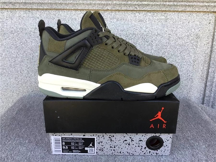 Air Jordan 4 shoes All-Match Fashion Men's Casual Sports Shoes