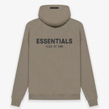 ESSENTIALS Hoodie Top Version Double Line Hooded Sweater Back Stereo Word Silicone High Street Fleece-lined Hoodie