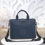Hermes men's bag Top version Can Support Counter Comparison Genuine Goods Quality Men's Bag Business Briefcase Computer Bag Messenger Bag Shoulder Bag Handbag Handbag