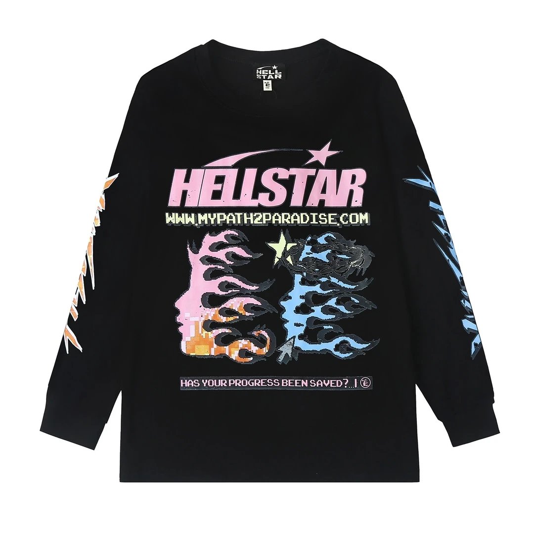 Hellstar Hoodie Fashionable All-Match Sweater-007222