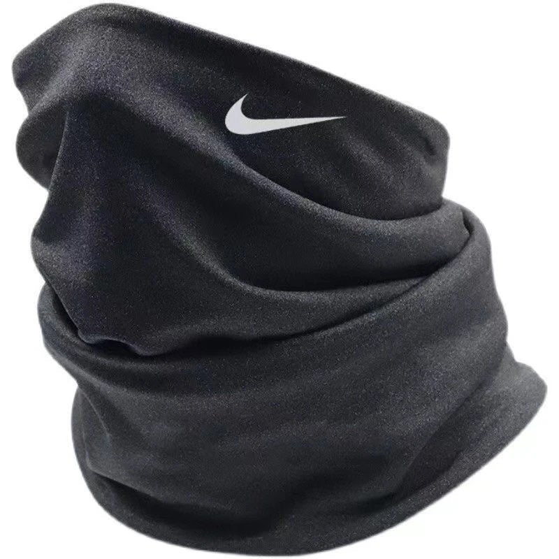 Nike Cold Protection in Winter Warm Scarf Men's and Women's Fleece Thickening Neck Protection Bandana Scarf Windproof Outdoor Cycling Mask