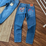 Evisu Jeans Fashion Y2Retro Hip Hop Jeans