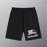 Burberry Shorts Front Embroidery logo Five-point Shorts25ss New Drawstring Casual Summer Pants American Style5Two-in-One Casual Sweatpants for Men and Women, Pure Cotton Joggers
