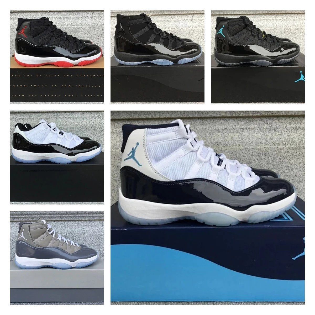 Air Jordan 11 shoes New All-Match Trendy Men's Casual Sports Shoes-