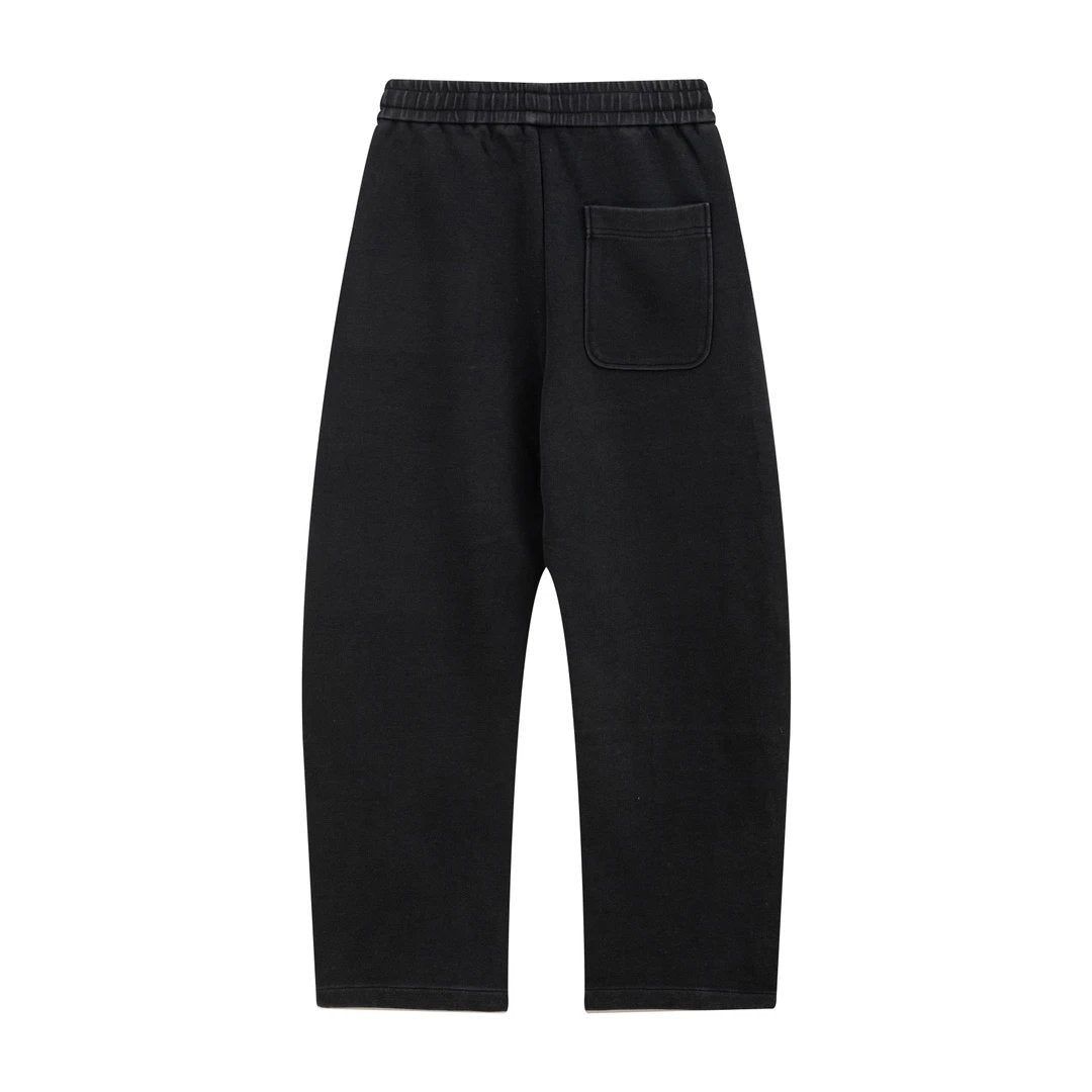 Balenciaga Sweatpants Vintage Double Straight Sweatpants Sports Pants Autumn Unisex Long Pants Drawstring Winter Loose Plus Size Casual Pants High Waist