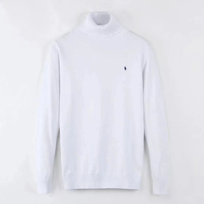 Ralph Lauren Sweater Knitwear round Neck Pullover Men's Bottoming Casual Winter Thickened New Sweater Zipper