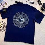 Stone Island T-shirt D54Summer Fashion Fashion Brand Short Sleeve-CY