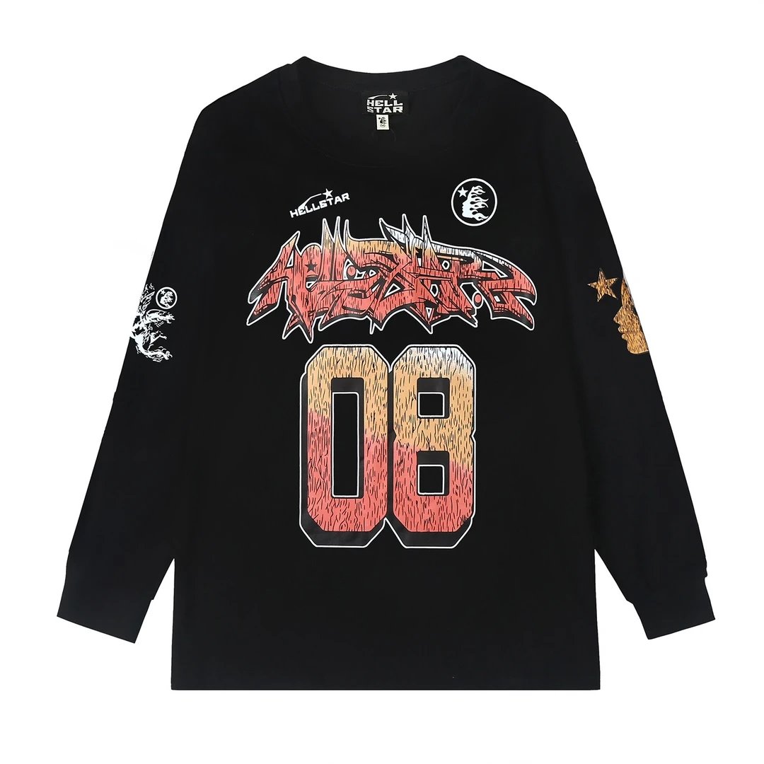 Hellstar Hoodie Fashionable All-Match Sweater-007222