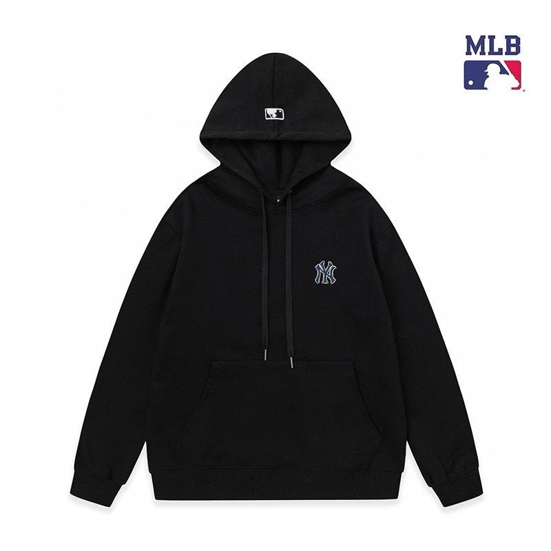 MLB Hoodie Top Version Counter Same Style Heavy New Casual Hooded Sweater Versatile Loose Hoodie Trendy Pure Cotton