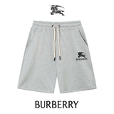 Burberry Shorts Embroidery logo Five-point Shorts25ss New Drawstring Casual Pants for Men and Women, Summer Style5Two-in-One Casual Sweatpants Pure Cotton Joggers