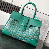 Goyard Bag Top version New Saigon Tote Handbag Shopping Bag Tote Bag Saigon Saigon Bag Star Same Style Leather Crossbody Kelly Bag