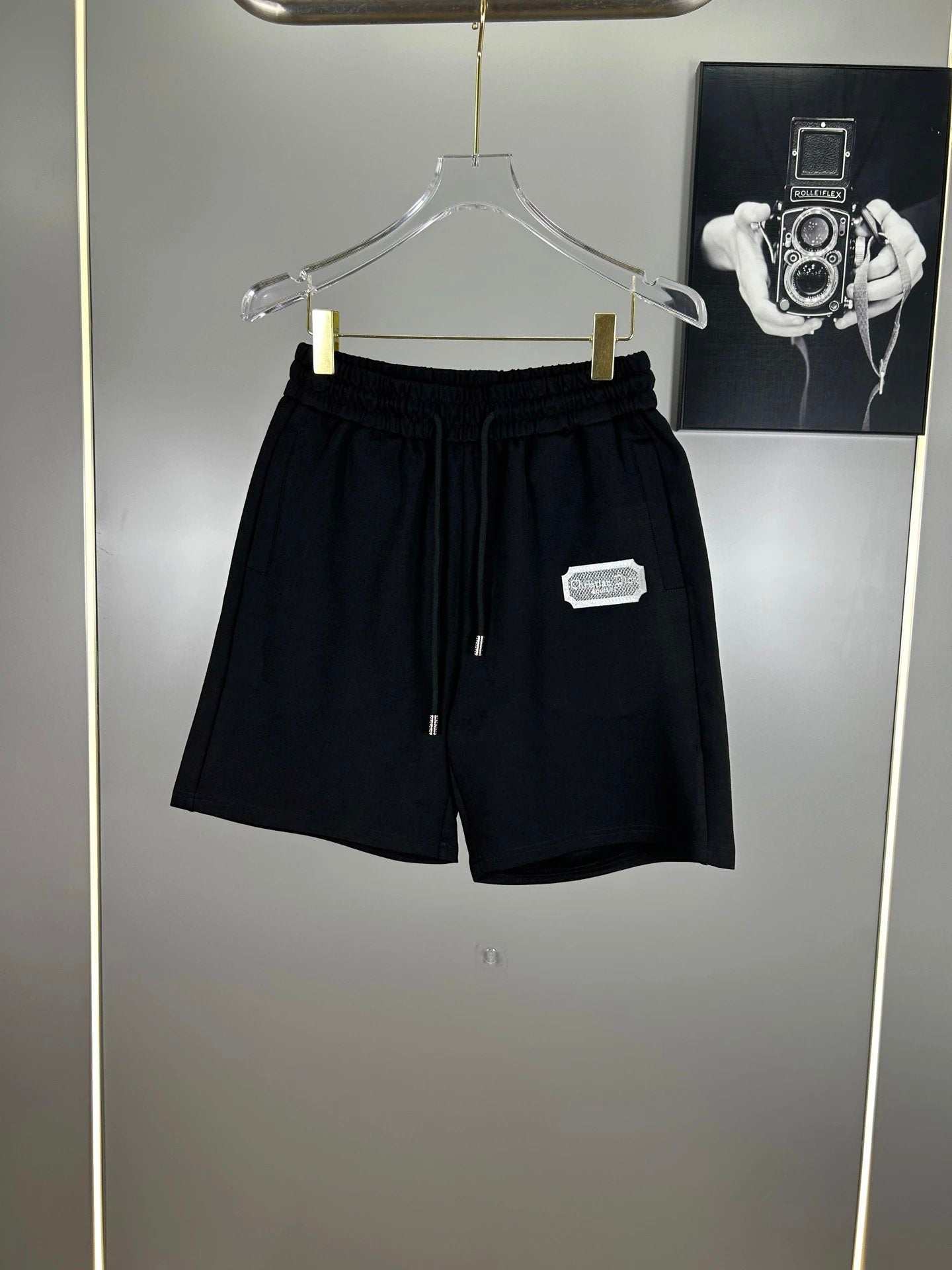 Dior shorts Front Letter Logo Embroidery logo Five-point Shorts25ss New Drawstring Casual Summer Pants5Two-in-One Casual Sweatpants for Men and Women, Pure Cotton Joggers