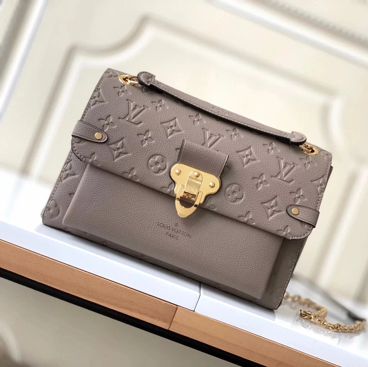 Louis Vuitton LV Women's Bag Top version 【Channel Goods】M44550M44553miniVavinbbM44151Small Size Chain Bag Special Channels Italy Imported Original Calfskin A Grade Pure Steel Thick Plated Hardware Super Beautiful Not Bad Street Single Shoulder Bag Messeng