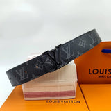 Louis Vuitton LV Belt Belt Men's Graffiti Casual All-Matching Men's Smart Guy Belt Trendy Brand Pant Belt Young Student Pants Belt