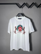 Louis Vuitton LV T-shirt Dog Badge Art Series Crew Neck Short Sleeve25ss New pure cotton T Unisex T-Shirt OS Loose Fit Base Shirt Top Half Sleeve T-Shirt