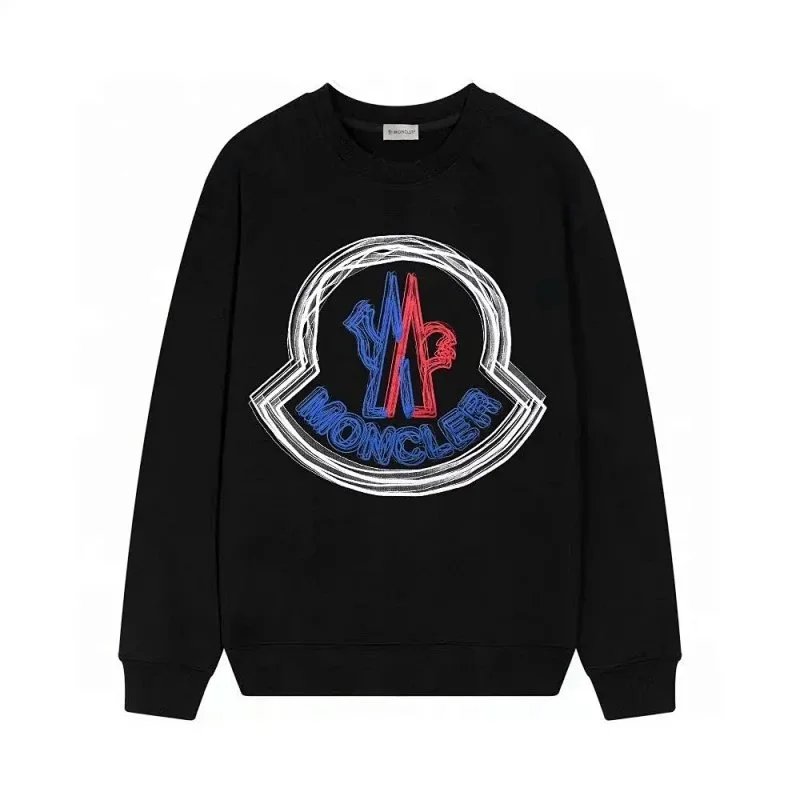 Moncler Hoodie Autumn Fashion All-Match round Neck Sweater MR26-40-Telegram