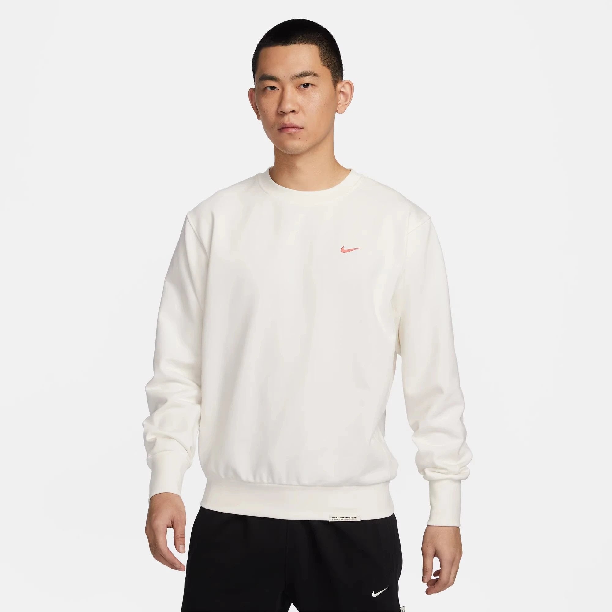 Nike Sweater Spring Men's and Women's Couple New Knitted Loose Printed round Neck Long Sleeve Pullover HF1115