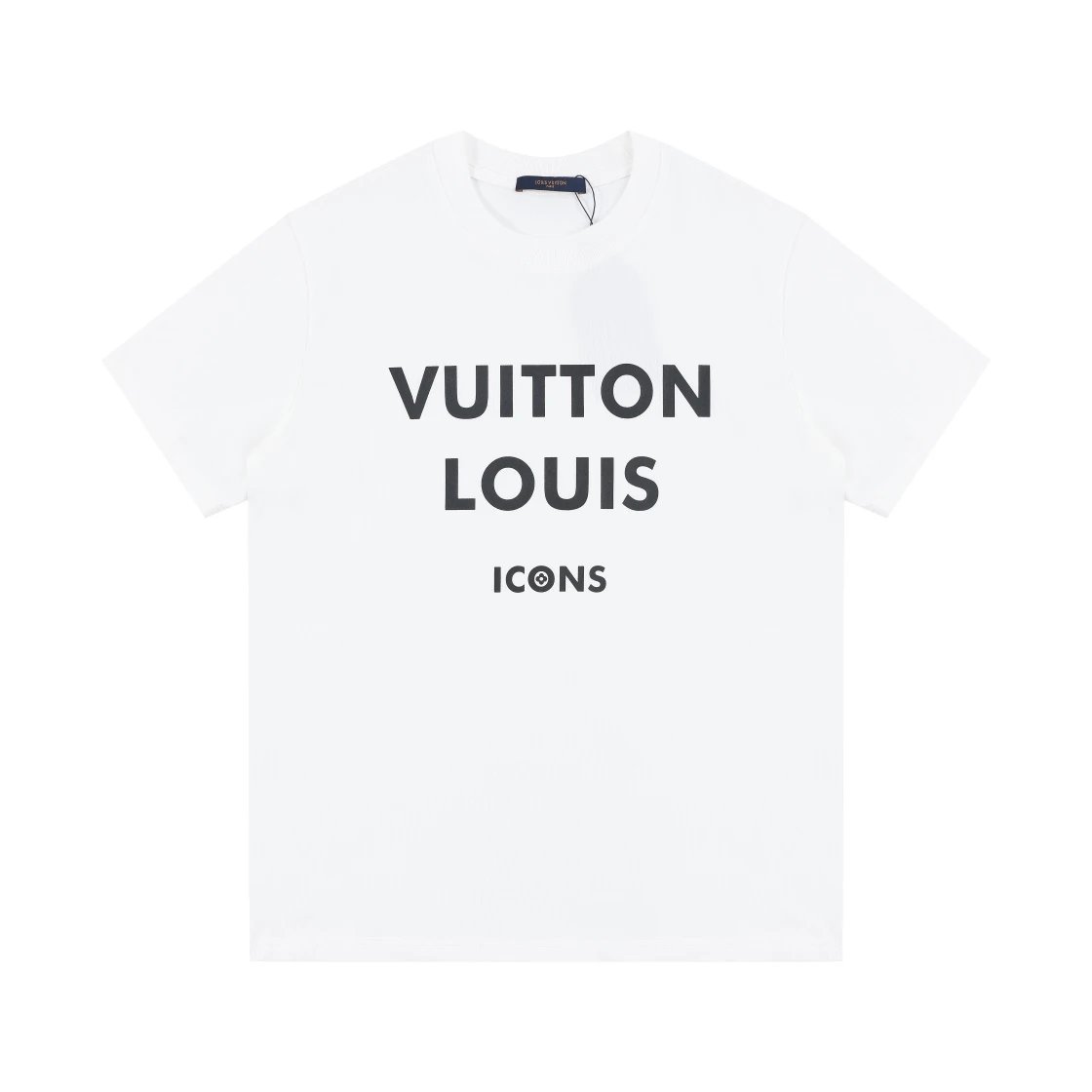 Louis Vuitton LV T-shirt Chest English Letter Print logo round Neck Short Sleeve25ss New pure cotton T Unisex T-Shirt OS Loose Fit Base Shirt Top Half Sleeve T-Shirt