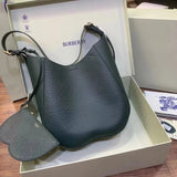 Burberry Women's Bag Top version 【Premium Original Leather Hardware】24ss New Product Chess College Style Backpack Half Month Saddle Bag chesshobo Bag Tote Bag Backpack Mother and Child Bag with Mini Purse Women's Messenger Bag Tote Women's Bag