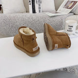 UGG Snow boots Shoes Fashion Classic Ankle Boots Combination Longfeng Fur