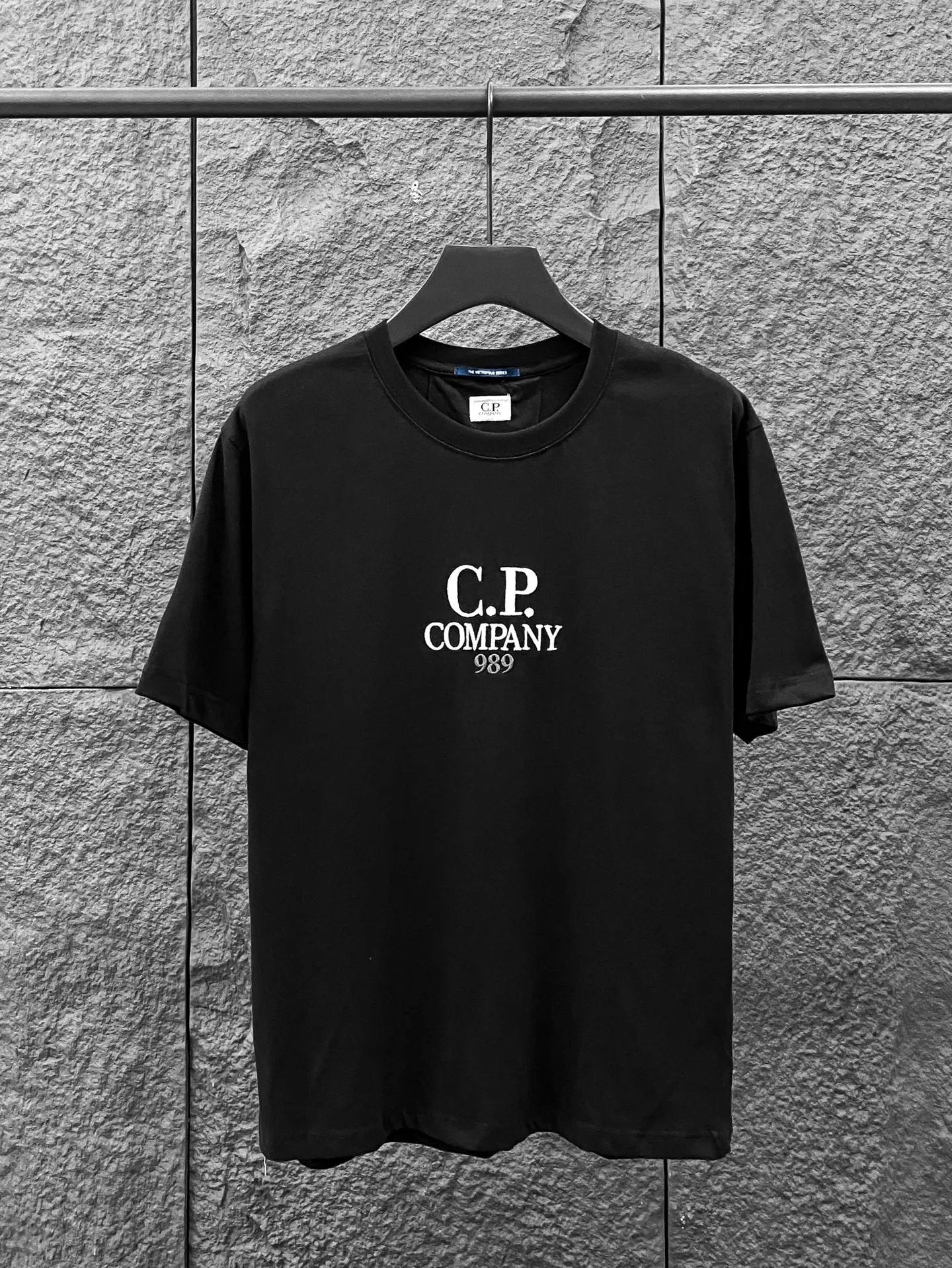 CP Company T-shirt Men Trendy Brands Pure Cotton Embroidery Casual round Neck Short Sleeves T T Shirt Handsome Simple Leisure Sports