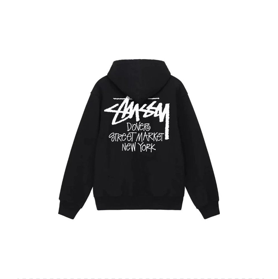 Stussy Hoodie Top Version Stuart Parade Hooded Pullover Fashion Loose Hoodie