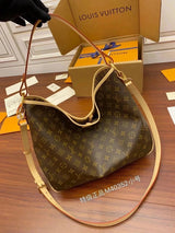 Louis Vuitton LV Women's Bag Top version M40353Internet Hot Big Bag Presbyopic Women's Bag21New Delightful Shopping Bag Wide Shoulder Strap Handbag Shopping Bag Men's and Women's Bags Bag Shoulder Bag Messenger Bag Handbag Vintage Bag Shopping Bag Tote Ba